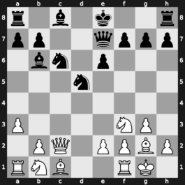 Moskou ch-URS 1973 – Round 11 – Polugaevsky, Lev – 1-0 – Grigoryan, Karen A. – G73