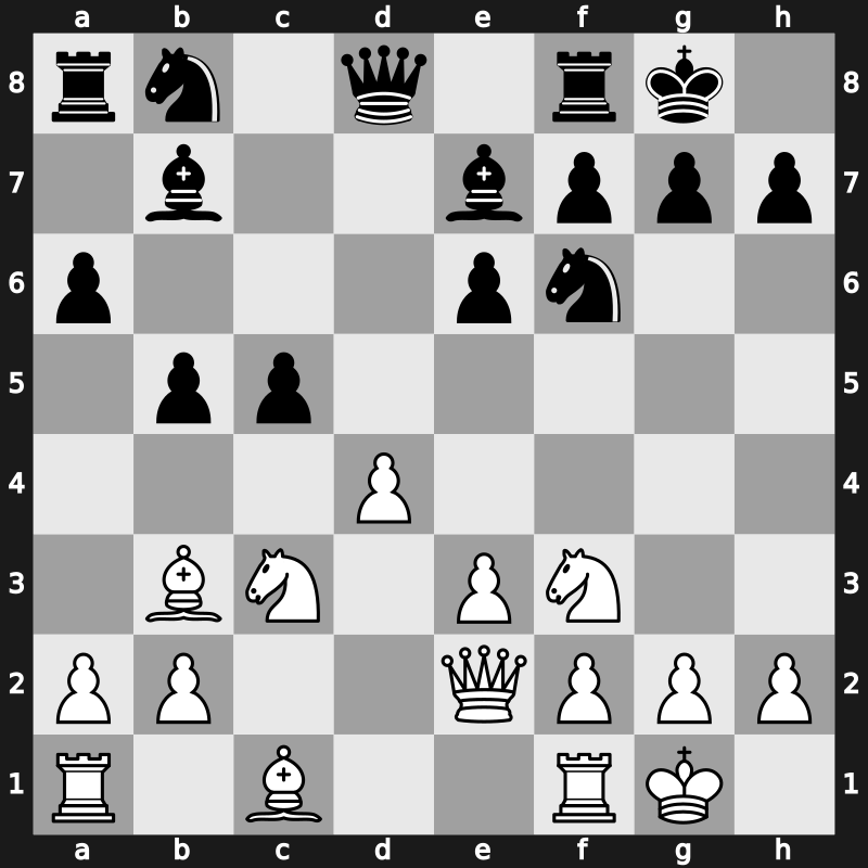 Moskou ch-URS 1973 – Round 17 – Savon, Vladimir Andreevichndreevich – 1/2-1/2 – Keres, Paul – G96