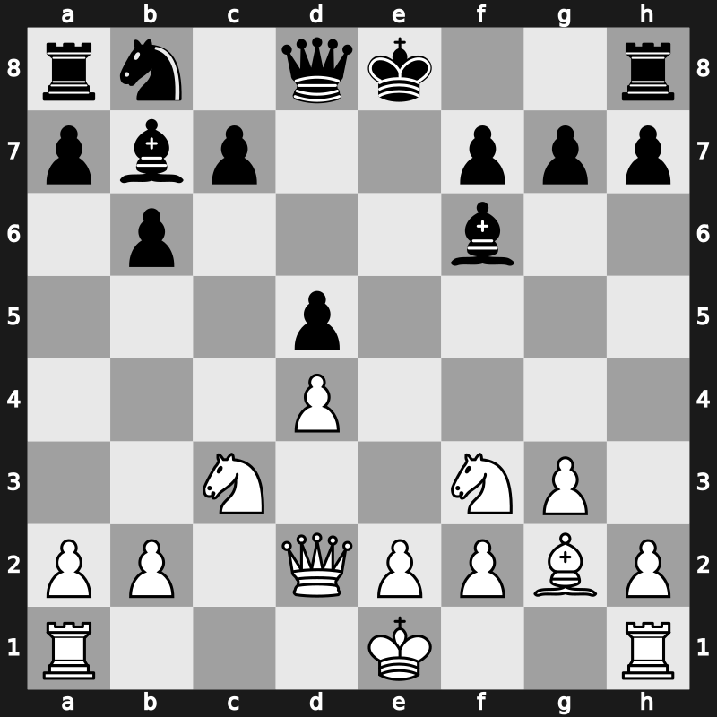 Petropolis Interzonal 1973 – Round 3 – Reshevsky, Samuel – 1/2-1/2 – Smyslov, Vassily – G13