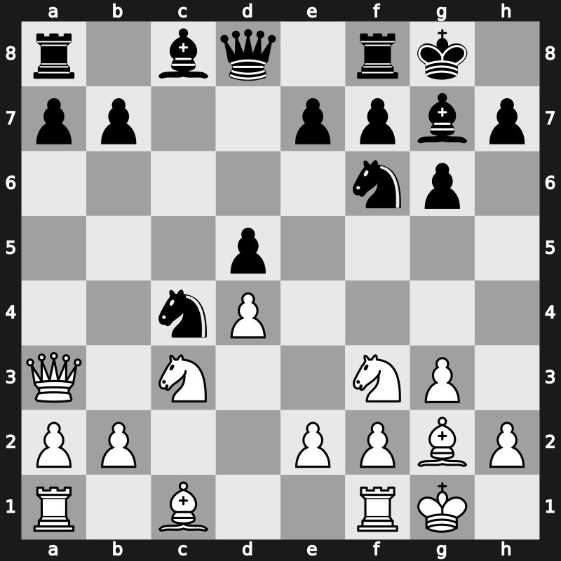 Petropolis Interzonal 1973 – Round 9 – Portisch, Lajos – 1-0 – Ivkov, Borislav – G36