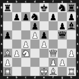 Petropolis Interzonal 1973 – Round 11 – Polugaevsky, Lev – 1-0 – Kagan, Shimon – G43