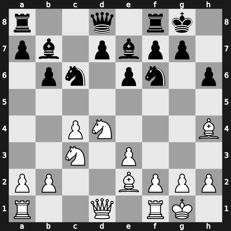Tallinn 1973 – Round 1 – Spassky, Boris V. – 1/2-1/2 – Keres, Paul – G19