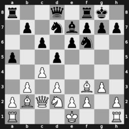 Tallinn 1973 – Round 1 – Tal, Mikhail – 1/2-1/2 – Rytov, Boris – G38