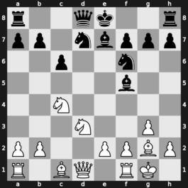 Tallinn 1973 – Round 1 – Karner, Herbert – 1/2-1/2 – Polugaevsky, Lev – G43