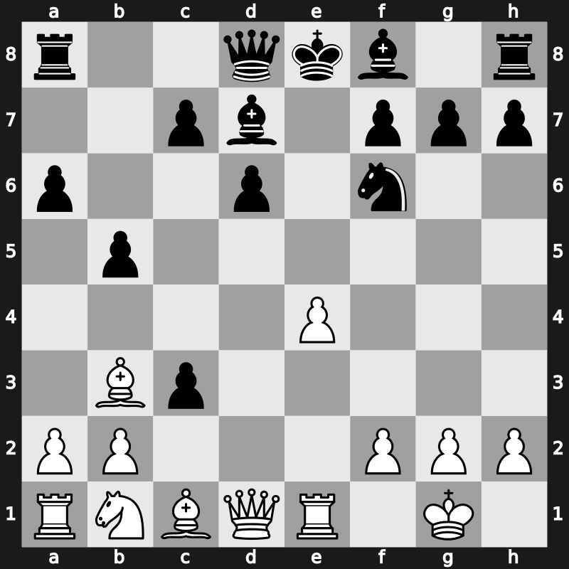 Sarajevo 1972 – Round 5 – Bogdanovic, Rajko – 0-1 – Keres, Paul – G12