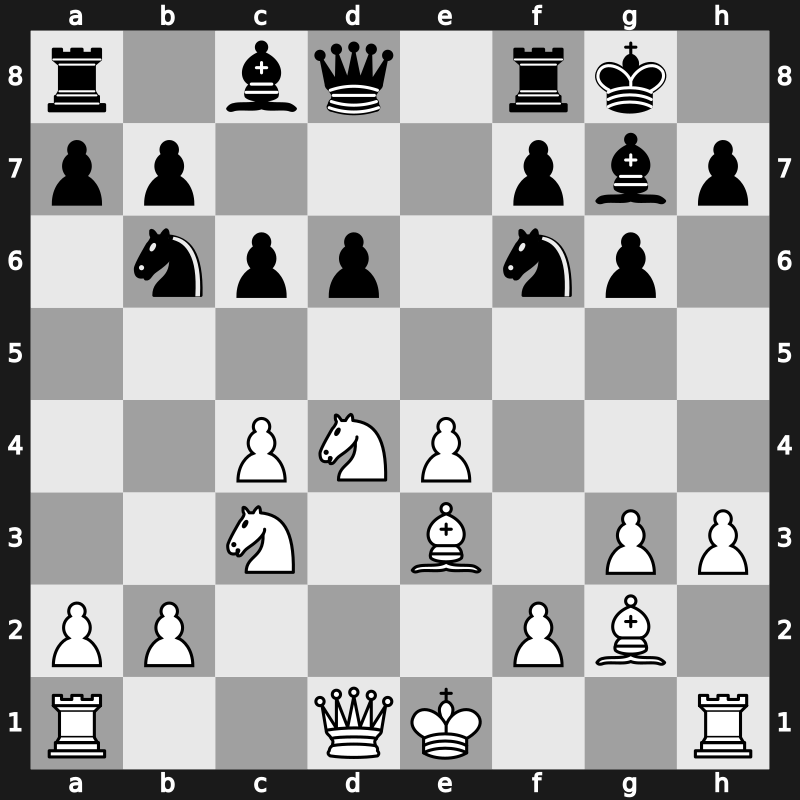 Skopje ol (Men) fin-A 1972 – Round 7 – Korchnoi, Viktor – 1/2-1/2 – Ornstein, Axel – G22