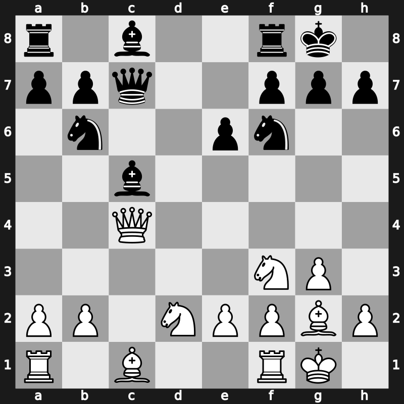 Skopje ol (Men) fin-A 1972 – Round 14 – Rubinetti, Jorge – 1/2-1/2 – Korchnoi, Viktor – G46