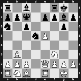 URS Team Ch Moscow 1972 – Round 1 – Tal, Mikhail – 1-0 – Gufeld, Eduard – G11