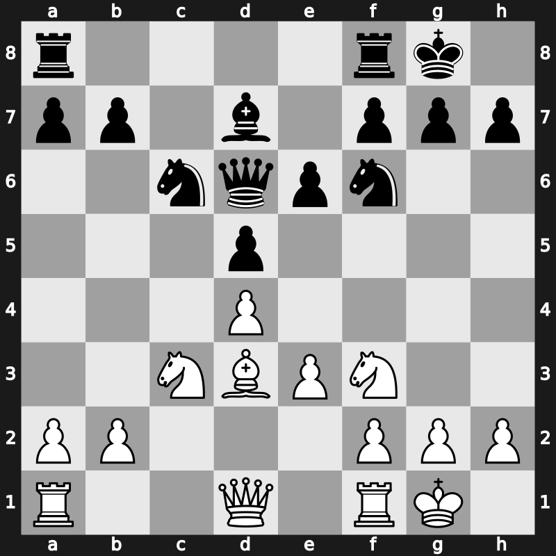 URS Team Ch Moscow 1972 – Round ? – Korchnoi, Viktor – 1/2-1/2 – Petrosian, Tigran V – G14