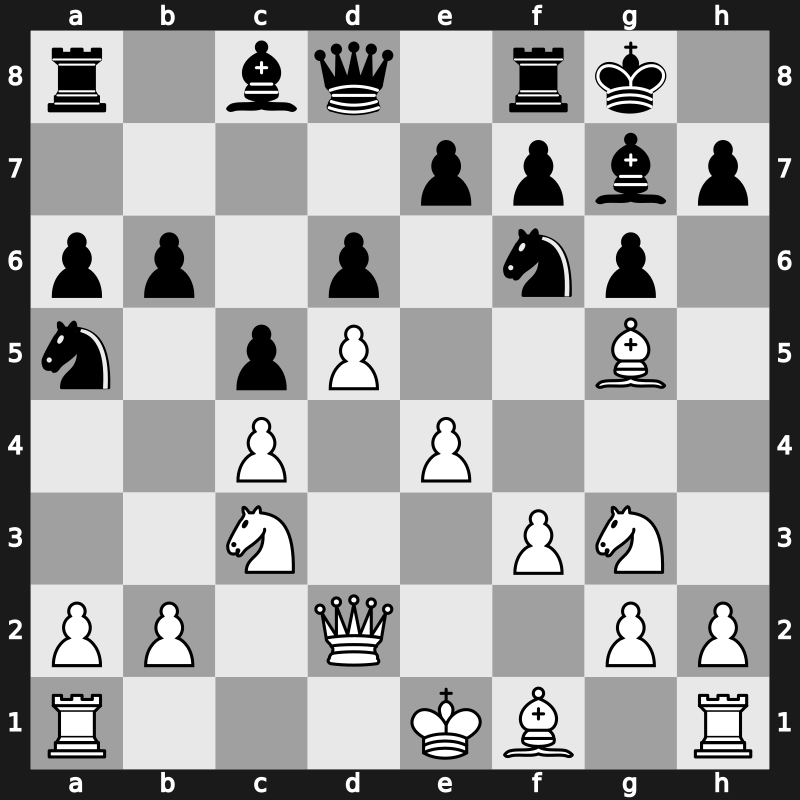 URS Team Ch Moscow 1972 – Round ? – Korchnoi, Viktor – 1-0 – Rytov, Boris – G20