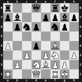 URS Team Ch Moscow 1972 – Round ? – Taimanov, Mark E – 1/2-1/2 – Stein, Leonid – G31