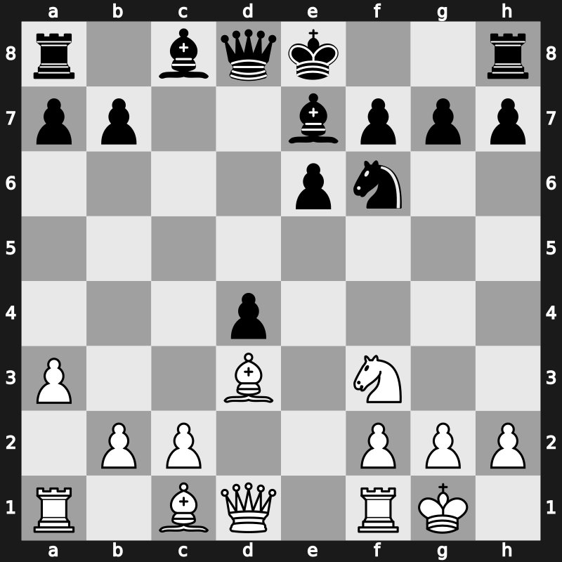URS Team Ch Moscow 1972 – Round ? – Gufeld, Eduard – 1/2-1/2 – Korchnoi, Viktor – G38