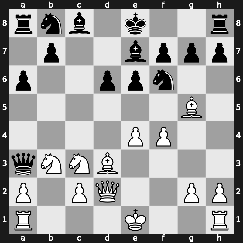 World Championship 28th 1972 – Round 7 – Spassky, Boris V. – 1/2-1/2 – Fischer, Robert James James – G3