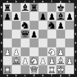 Alekhine Memorial 1971 – Round 14 – Smyslov, Vasily – 1/2-1/2 – Spassky, Boris Vasily – G41