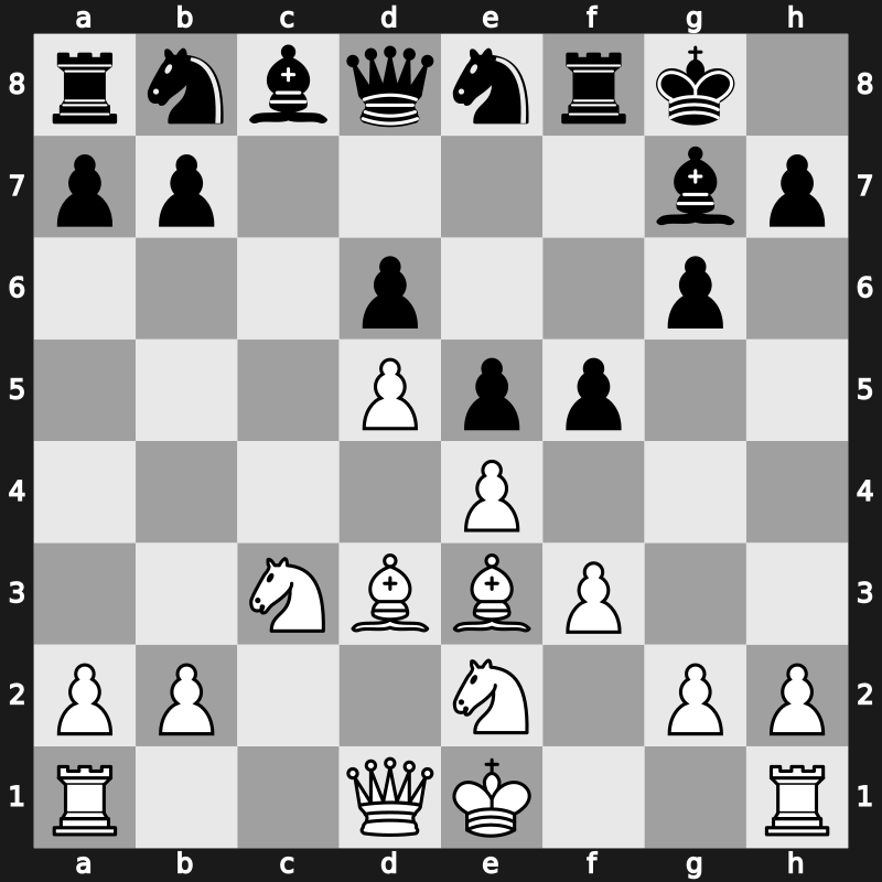 Siegen olm 1970 – Round 9 – Spassky, Boris V. – 1/2-1/2 – Bouaziz, Salim – G10