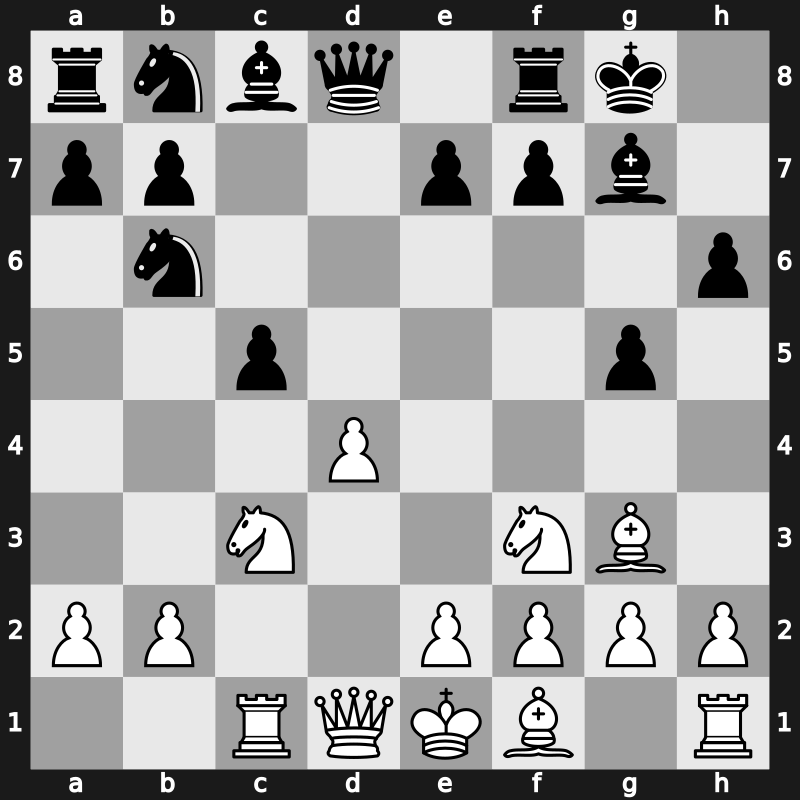 Siegen olm 1970 – Round 10 – Najdorf, Miguel – 1/2-1/2 – Portisch, Lajos – G13