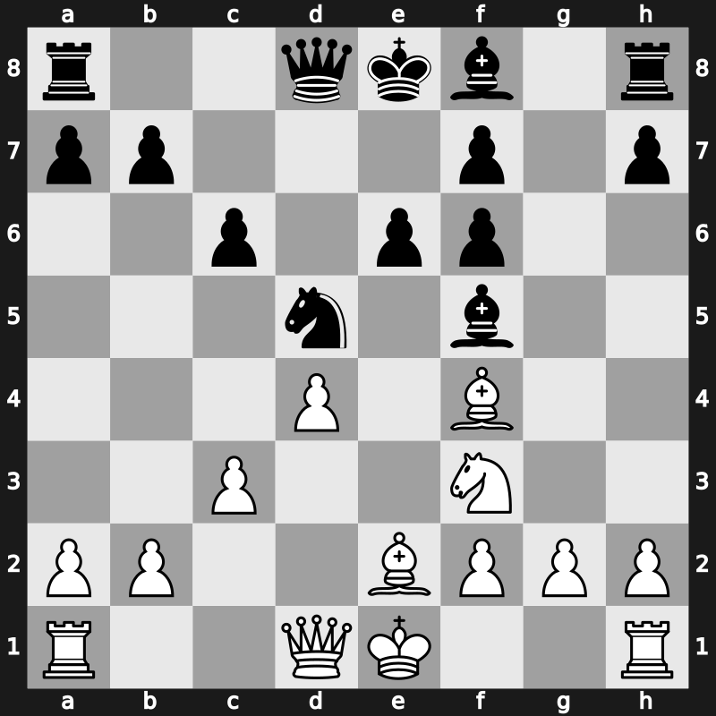 Siegen olm 1970 – Round 13 – Kostro, Jerzy – 1/2-1/2 – Larsen, Bent – G21