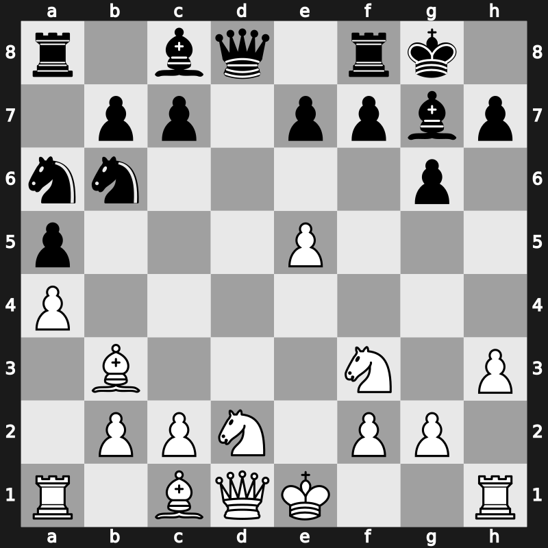 World Championship 28th – Round 13 – Spassky, Boris V. – 0-1 – Fischer, Robert J – G13