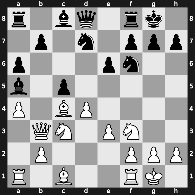 1970 Belgrade URS-World – Round 2.3 – Portisch, Lajos – 1/2-1/2 – Korchnoi, Viktor – G8