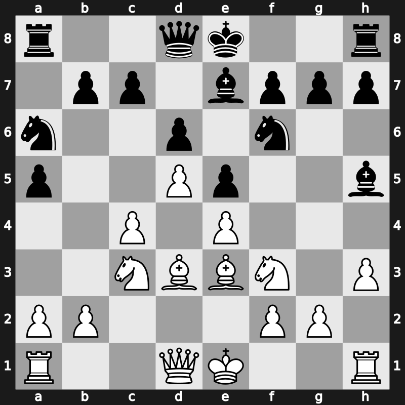 1970 Belgrade URS-World – Round 2.4 – Polugaevsky, Lev – 1/2-1/2 – Hort, Vlastimil – G2