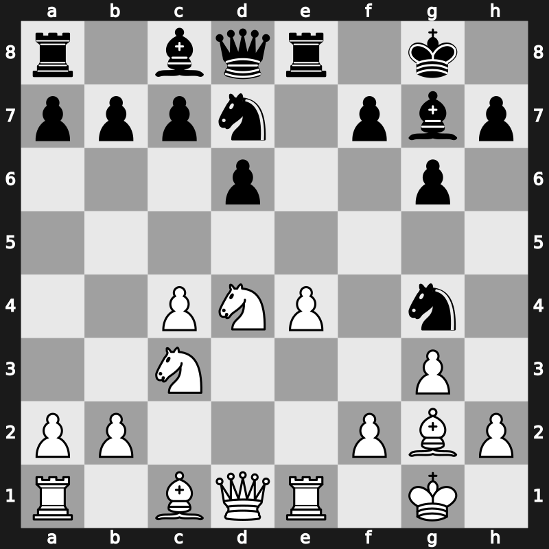 1970 Belgrade URS-World – Round 4.1 – Larsen, Bent – 1-0 – Stein, Leon Rico – G36