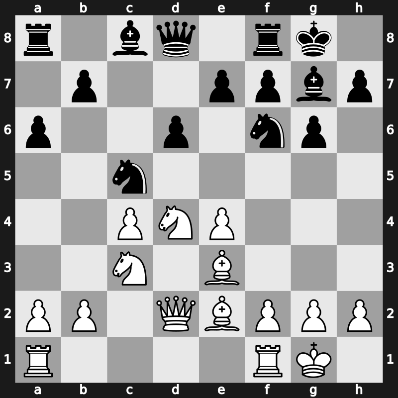 1970 IBM – Round 1 – Langeweg, Kick – 1/2-1/2 – Csom, Istvan – G172