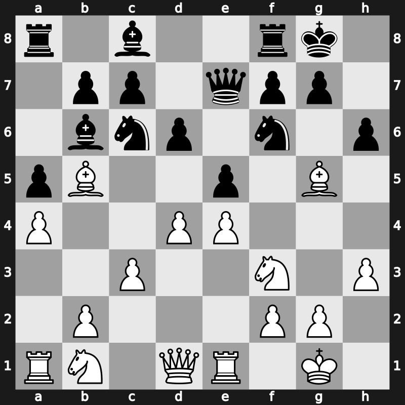 1970 IBM – Round 11 – Bednarski, Jacek – 1/2-1/2 – Van Geet, Dirk Daniel – G158