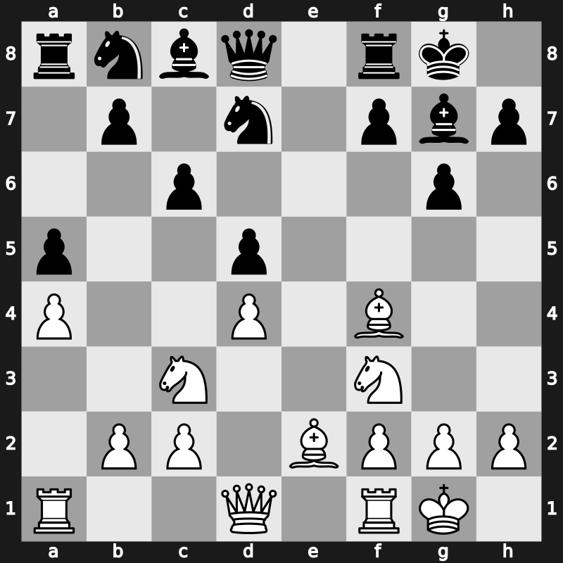 1970 IBM – Round 12 – Langeweg, Kick – 1/2-1/2 – Hartoch, Robert G – G176