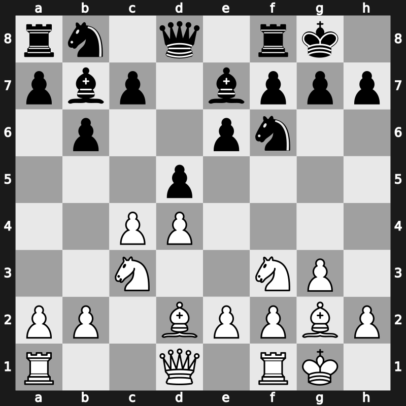 1970 IBM – Round 15 – Polugaevsky, Lev – 1/2-1/2 – Langeweg, Kick – G57