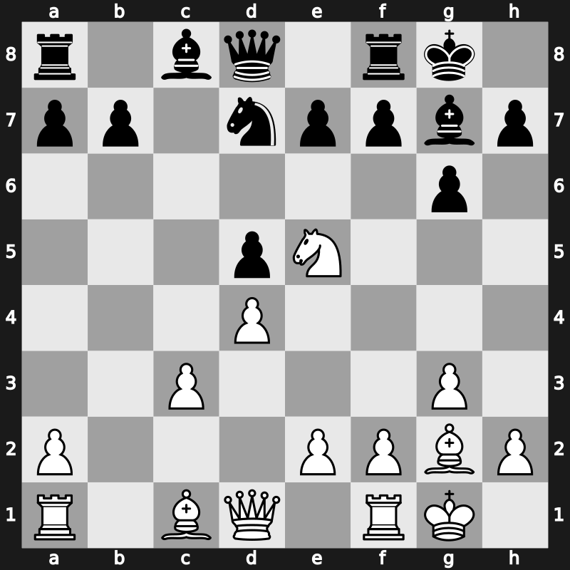1970 IBM – Round 3 – Donner, Jan Hein – 1/2-1/2 – Uhlmann, Wolfgang – G60