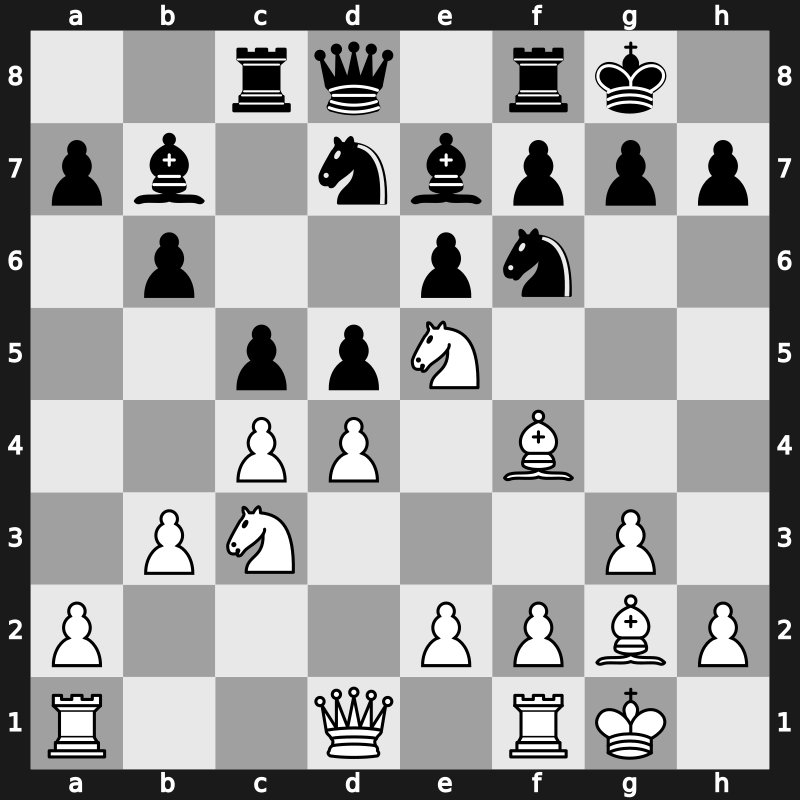 1970 IBM – Round 3 – Hort, Vlastimil – 1/2-1/2 – Polugaevsky, Lev – G17