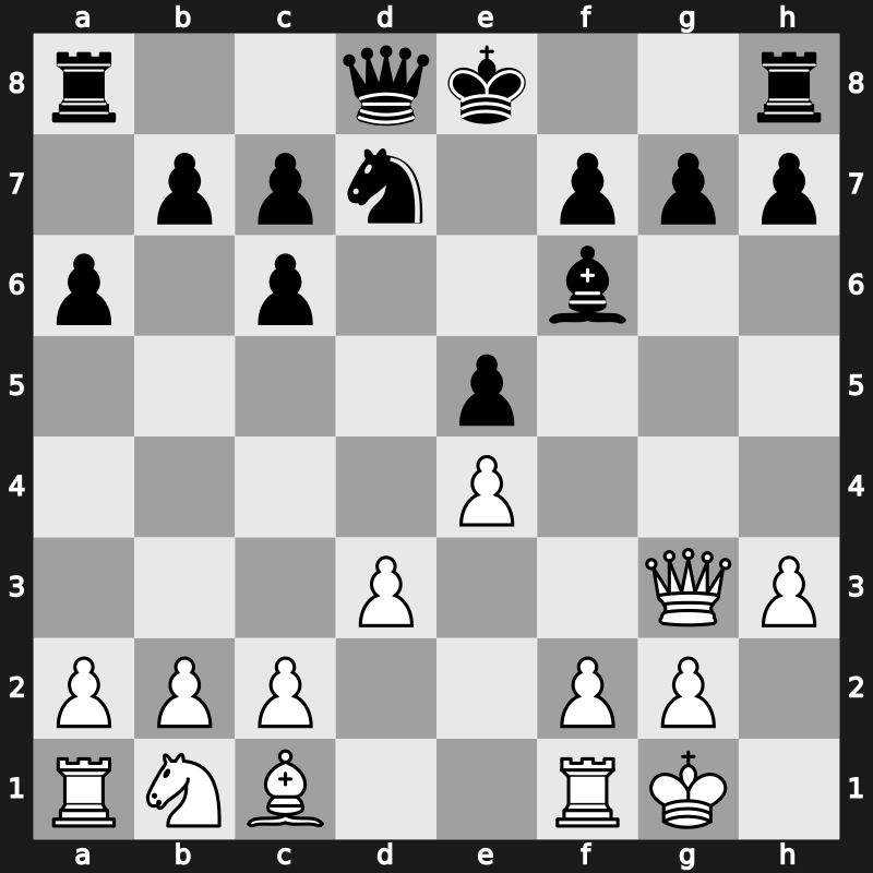 1970 IBM – Round 3 – Tringov, Georgi P – 1/2-1/2 – Ciric, Dimitrije – G145