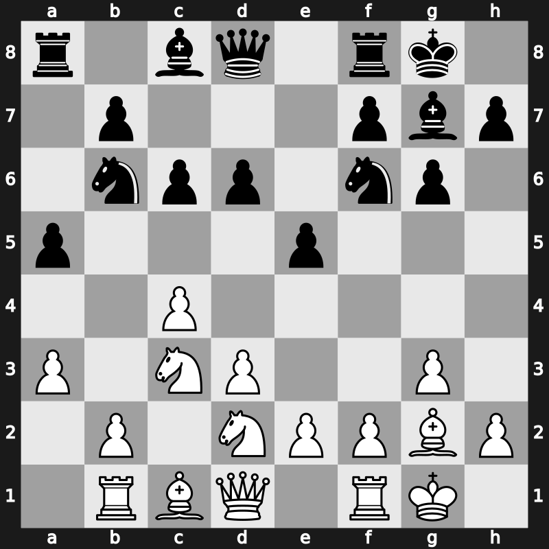1970 IBM – Round 4 – Ree, Hans – 0-1 – Polugaevsky, Lev – G18