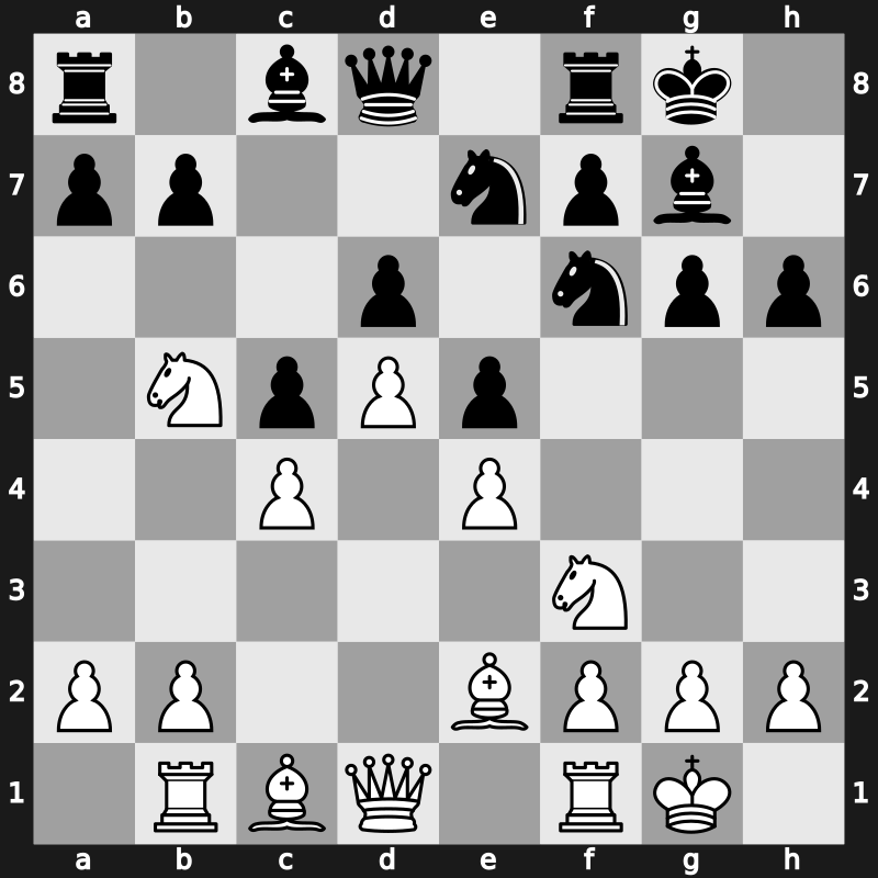 1970 IBM – Round 5 – Geller, Efim P – 1-0 – Jongsma, Alexander – G89