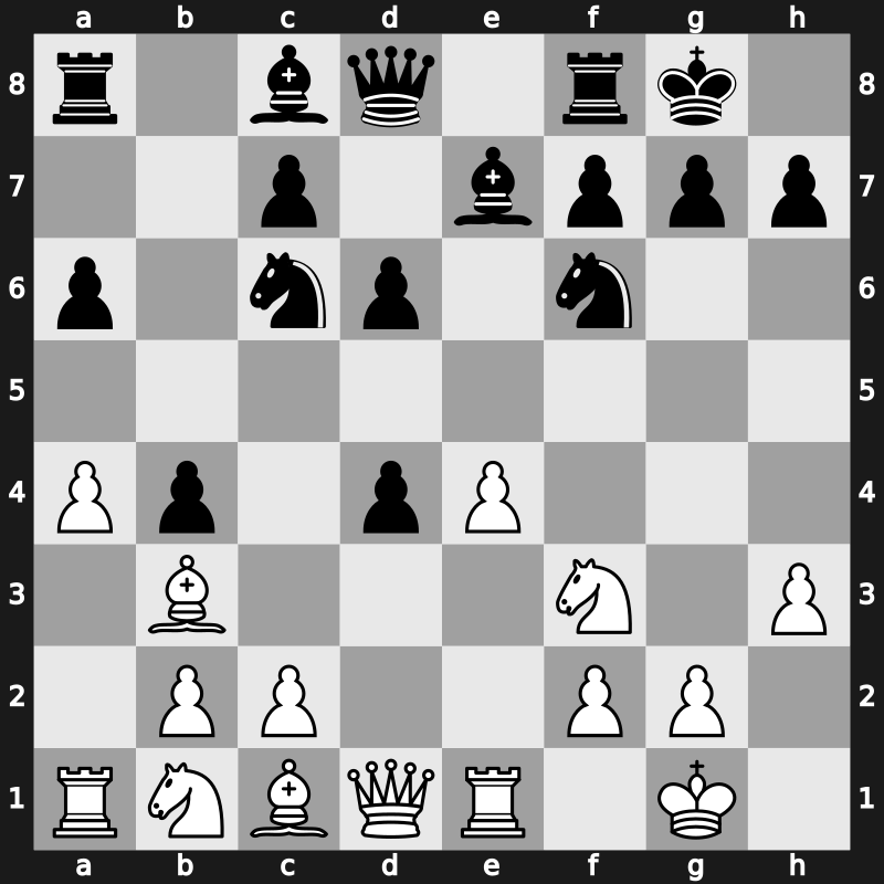 1970 IBM – Round 6 – Scholl, Eddie C – 1/2-1/2 – Geller, Efim P – G156