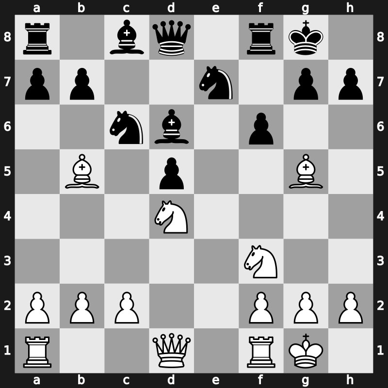 1970 IBM – Round 7 – Geller, Efim P – 0-1 – Uhlmann, Wolfgang – G164