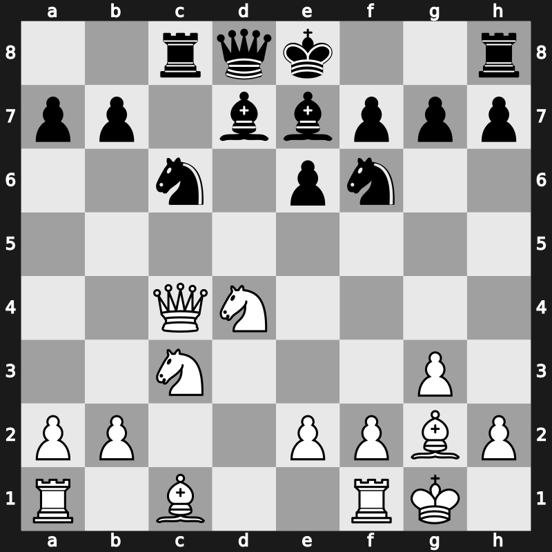 1970 IBM – Round 7 – Hartoch, Robert G – 1/2-1/2 – Ciric, Dimitrije – G13