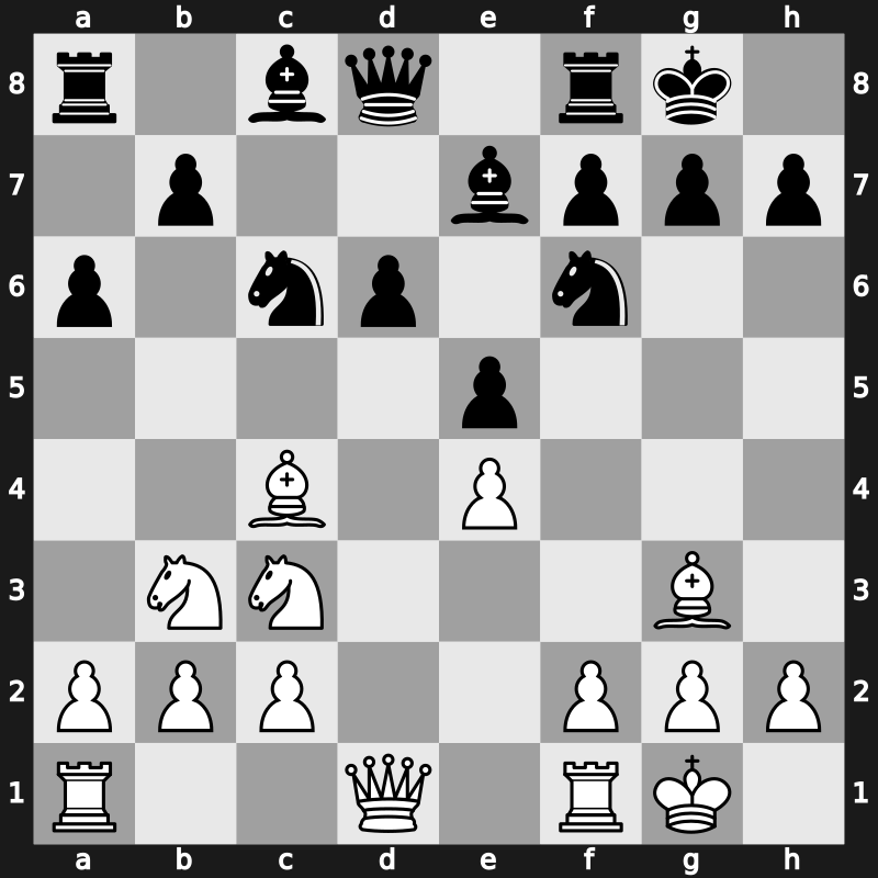 1970 IBM – Round 8 – Janosevic, Dragoljub – 1-0 – Hartoch, Robert G – G116