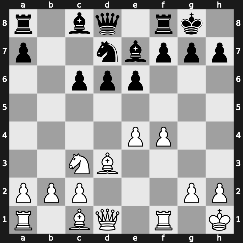 1970 IBM – Round 8 – Ree, Hans – 0-1 – Gligoric, Svetozar – G96