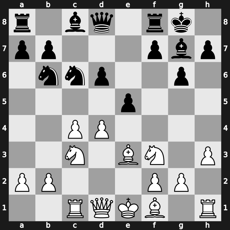 1970 IBM – Round 9 – Bednarski, Jacek – 1/2-1/2 – Timman, Jan H – G168