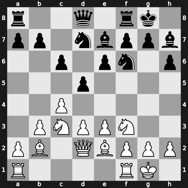 1970 Palma de Mallorca Interzonal – Round 10 – Panno, Oscar – 1/2-1/2 – Addison, William G – G5