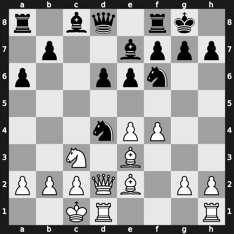 1970 Palma de Mallorca Interzonal – Round 16 – Minic, Dragoljub – 0-1 – Hort, Vlastimil – G166