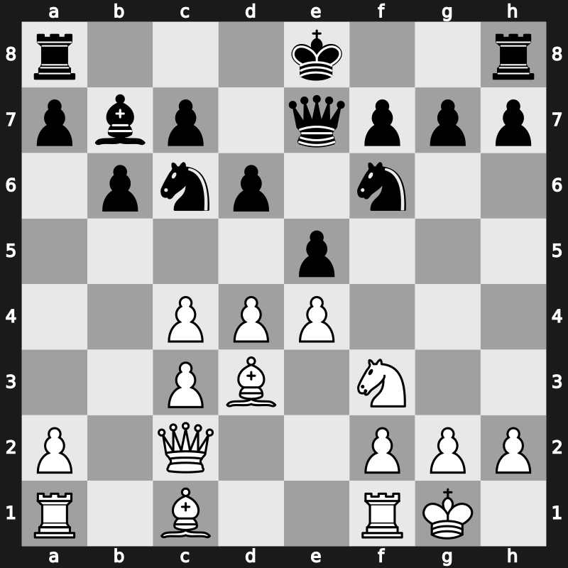 1970 Palma de Mallorca Interzonal – Round 17 – Reshevsky, Samuel – 1/2-1/2 – Larsen, Bent – G87