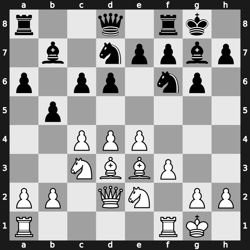 1970 Palma de Mallorca Interzonal – Round 19 – Panno, Oscar – 1/2-1/2 – Geller, Efim P – G140