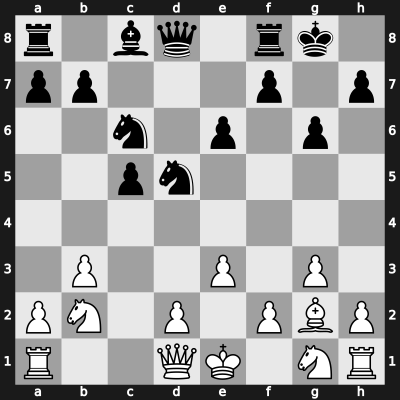 1970 Palma de Mallorca Interzonal – Round 2 – Smyslov, Vassily – 0-1 – Fischer, Raphael – G28