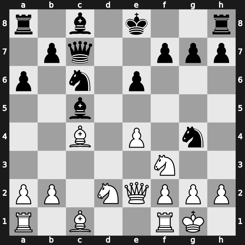 1970 Palma de Mallorca Interzonal – Round 20 – Taimanov, Mark – 1-0 – Filip, Miroslav – G57