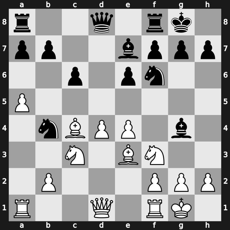 1970 Palma de Mallorca Interzonal – Round 20 – Uhlmann, Wolfgang – 1-0 – Hort, Vlastimil – G54