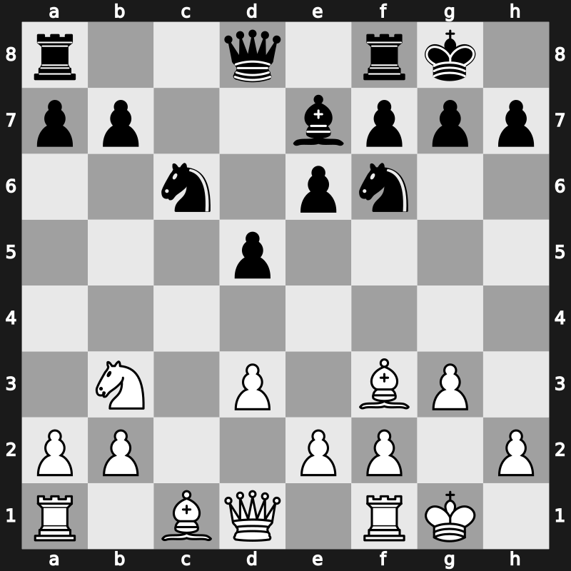 1970 Palma de Mallorca Interzonal – Round 22 – Reshevsky, Samuel – 1/2-1/2 – Taimanov, Mark – G268