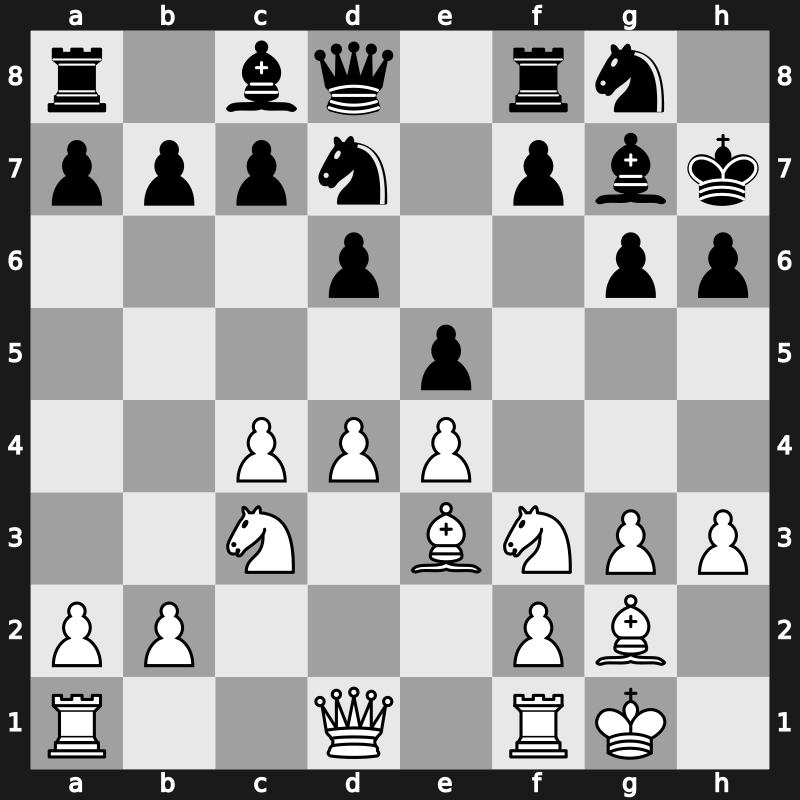 1970 Palma de Mallorca Interzonal – Round 5 – Panno, Oscar – 1-0 – Ujtumen, Tudev – G125