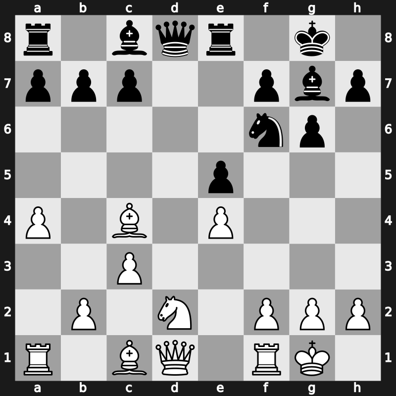 1970 Palma de Mallorca Interzonal – Round 7 – Minic, Dragoljub – 1/2-1/2 – Mecking, Henrique – G236